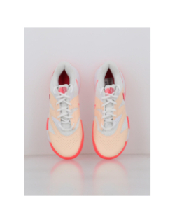 Chaussures de tennis court lite 4 rose blanc femme - Nike