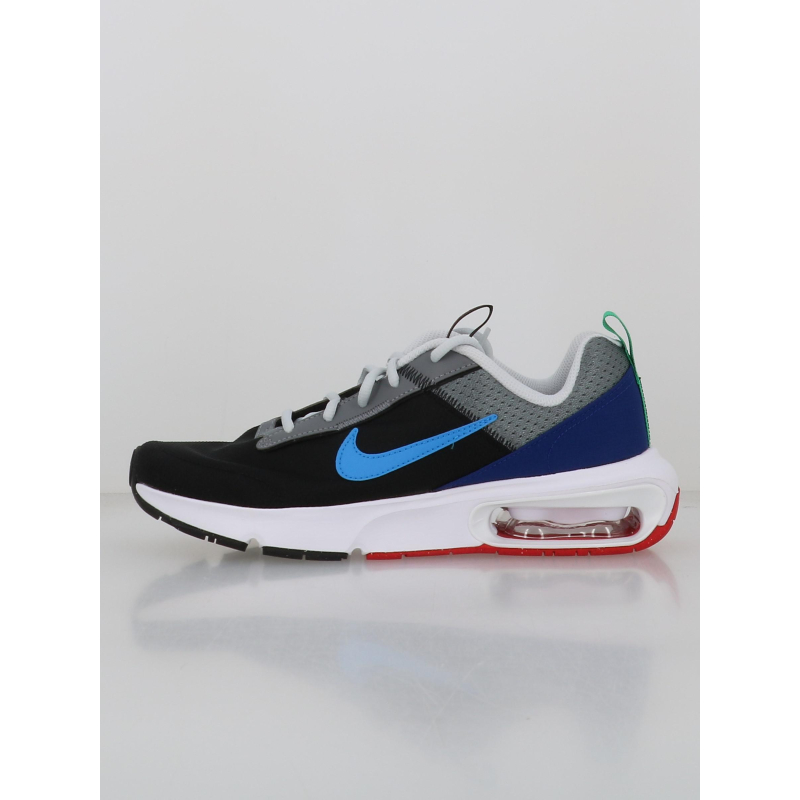 Air max baskets intrlk lite gs noir gris bleu enfant - Nike