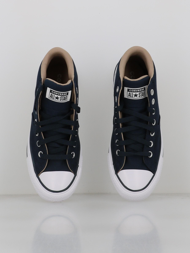 Baskets montantes malden street bleu marine homme - Converse