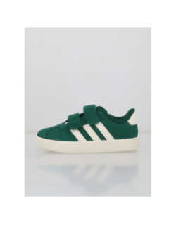 Baskets à scratch vl court 3.0 cf vert enfant - Adidas