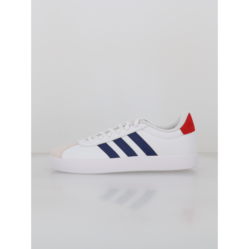 Baskets vl court 3.0 k blanc bleu rouge enfant - Adidas