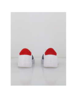 Baskets vl court 3.0 k blanc bleu rouge enfant - Adidas