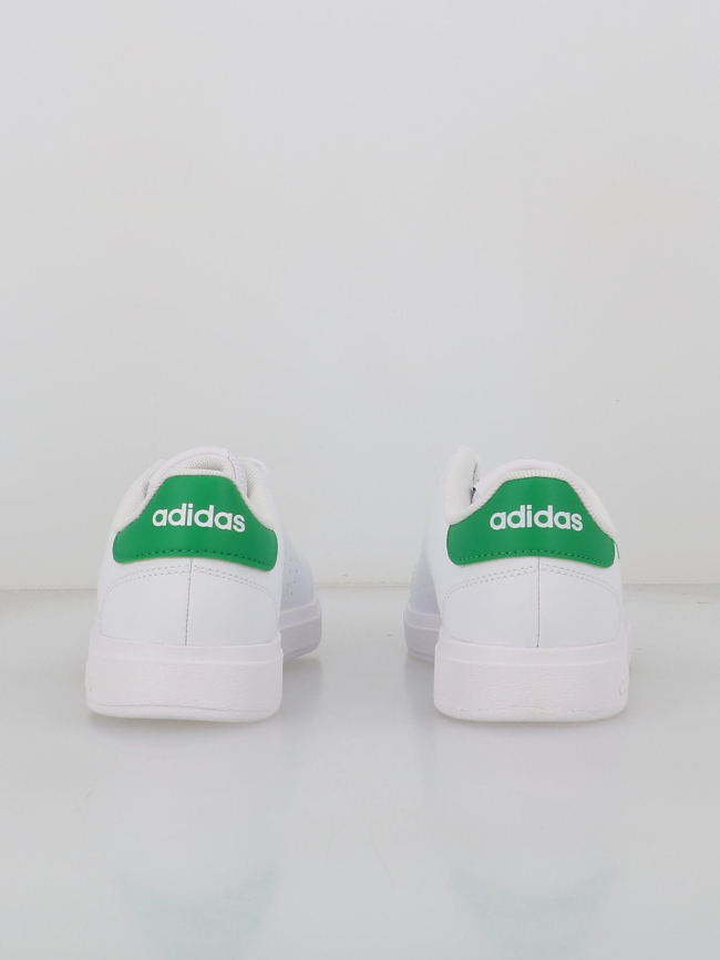 Baskets advantage base 2.0 blanc vert enfant - Adidas