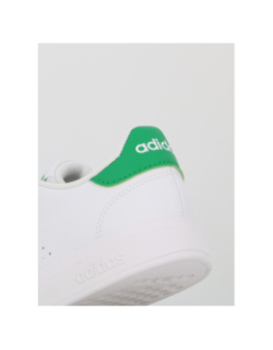 Baskets advantage base 2.0 blanc vert enfant - Adidas