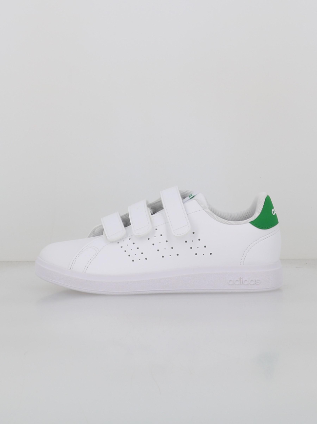 Baskets 3 scratch advantage base 2.0 blanc vert enfant - Adidas