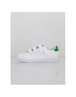 Baskets 3 scratch advantage base 2.0 blanc vert enfant - Adidas