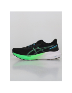 Chaussures de running gt-1000 13 noir vert homme - Asics