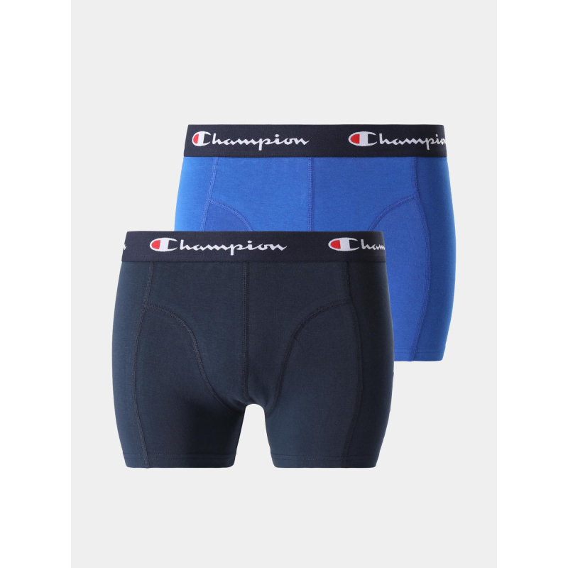 Pack de 2 boxers authentic bleu et noir homme - Champion