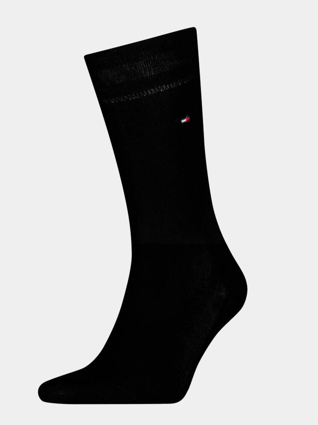 Paire de chaussettes premium fil d'écosse noir homme - Tommy Hilfiger