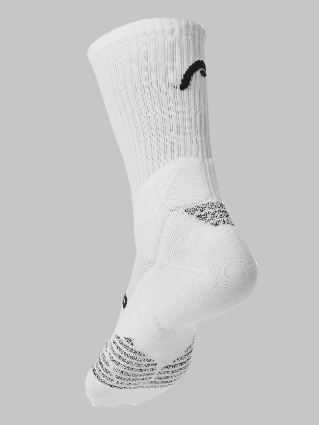 Paire de chaussettes padel crew blanc adulte - Head