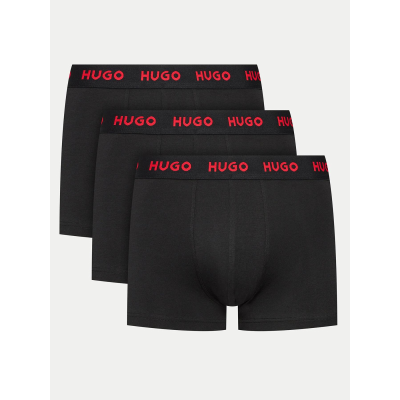 Pack de 3 boxers noir homme - Hugo