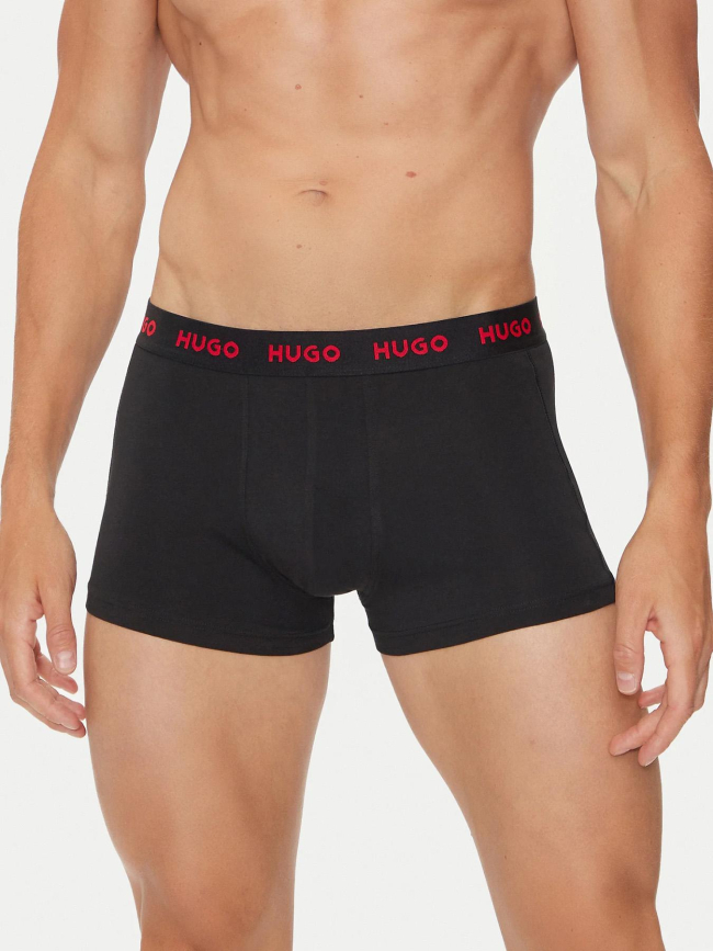 Pack de 3 boxers noir homme - Hugo