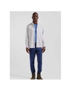 Chemise micro imprimé nœud papillon blanc homme - Eden Park