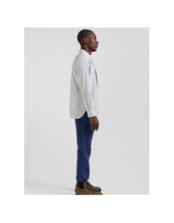 Chemise micro imprimé nœud papillon blanc homme - Eden Park