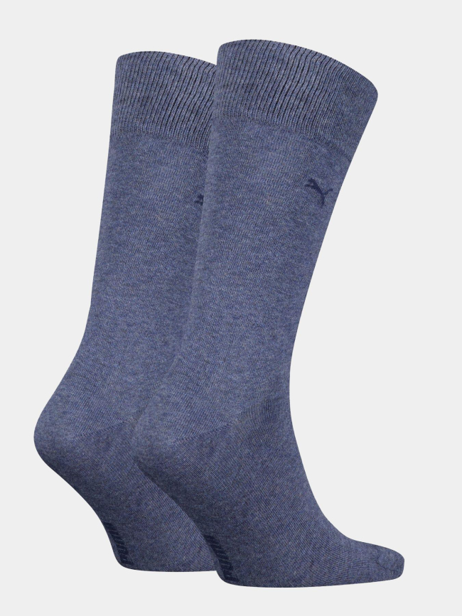 Pack de 2 paires de chaussettes classic bleu homme - Puma