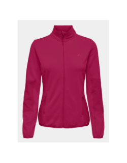 Veste de sport jetta fleece rose - Only Play