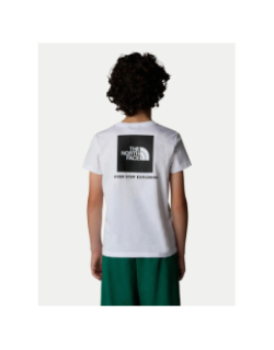 T-shirt redbox blanc garçon - The North Face