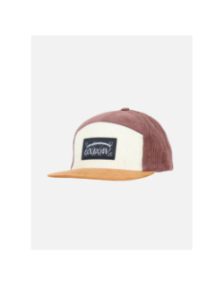 Casquette baseball velours marron adulte - Oxbow