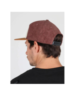 Casquette baseball velours marron adulte - Oxbow