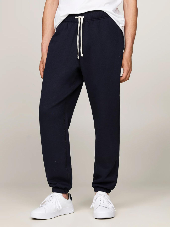 Jogging essential fleece bleu marine homme - Tommy Hilfiger