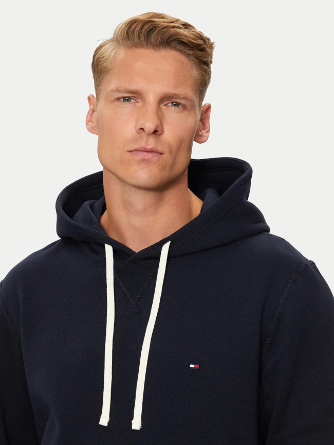 Sweat à capuche essential bleu marine homme - Tommy Hilfiger