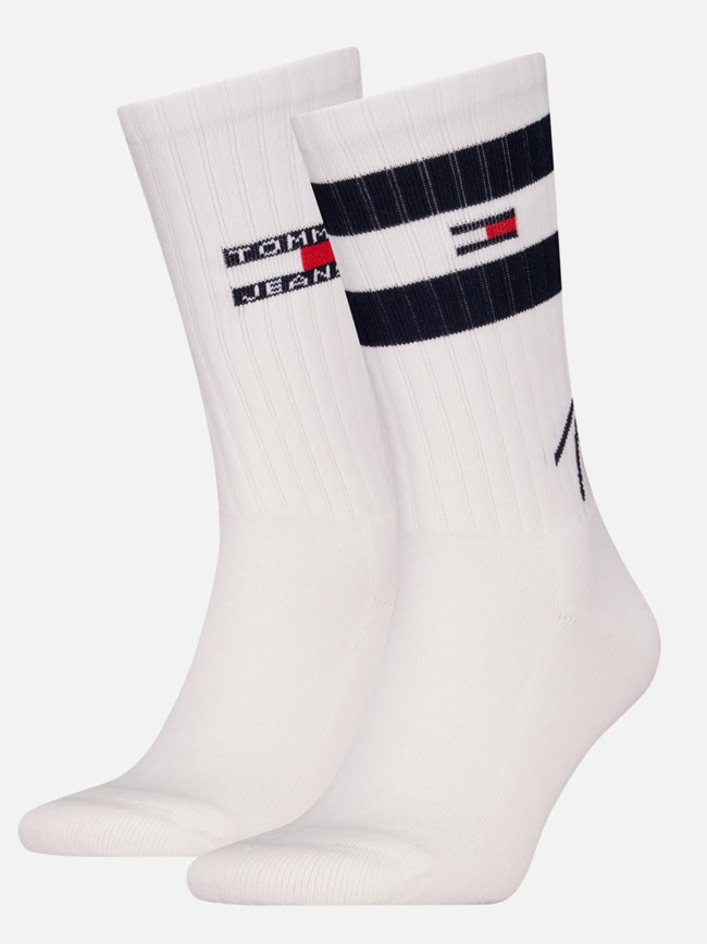 Pack 2 paires de chaussettes sport blanc - Tommy Hilfiger