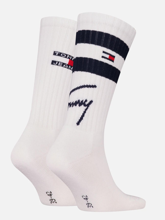 Pack 2 paires de chaussettes sport blanc - Tommy Hilfiger