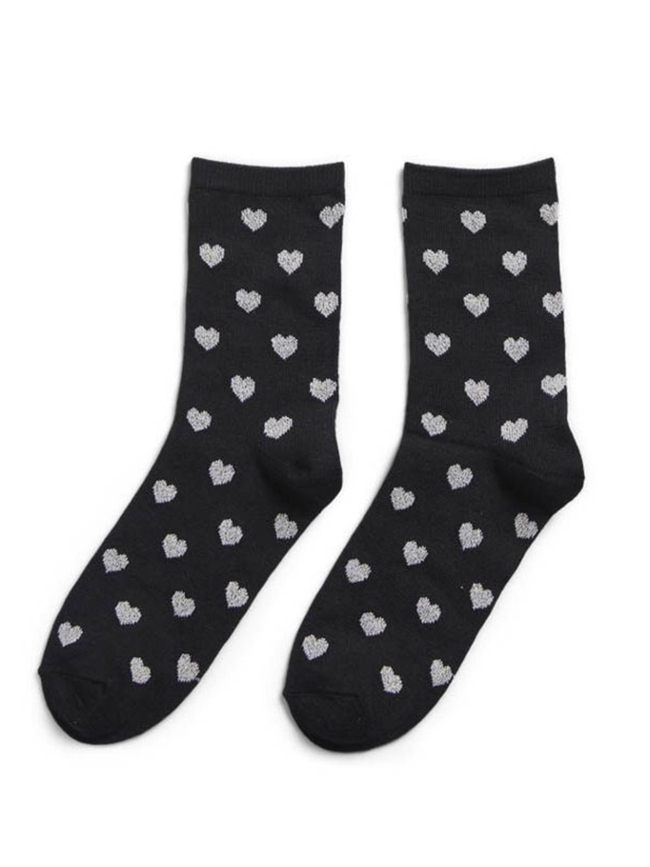 Lot 2 paires de chaussettes nina doré noir femme - Pieces