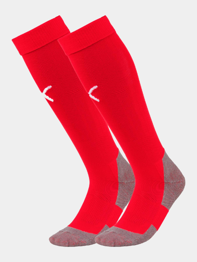 Paire de chaussettes de football rouge adulte - Puma