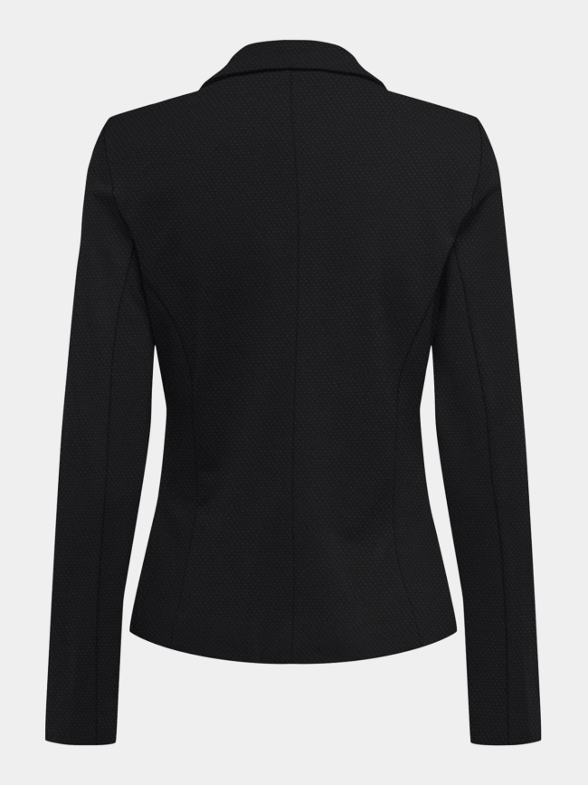 Veste blazer à motif poptrash noir femme - Only