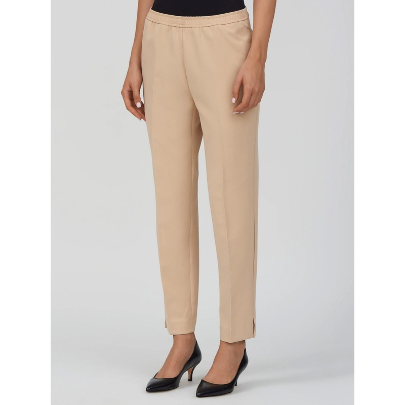 Pantalon jogger roberta structure beige femme - Guess