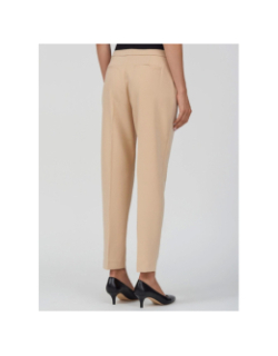 Pantalon jogger roberta structure beige femme - Guess