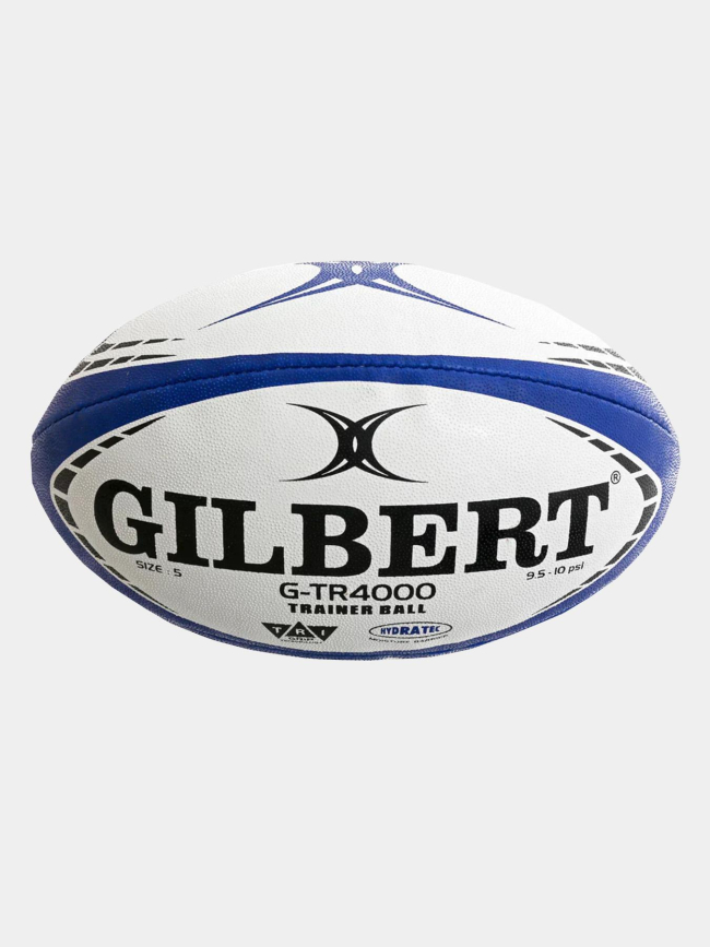 Ballon de rugby d'entrainement gtr-4000 bleu et blanc - Gilbert