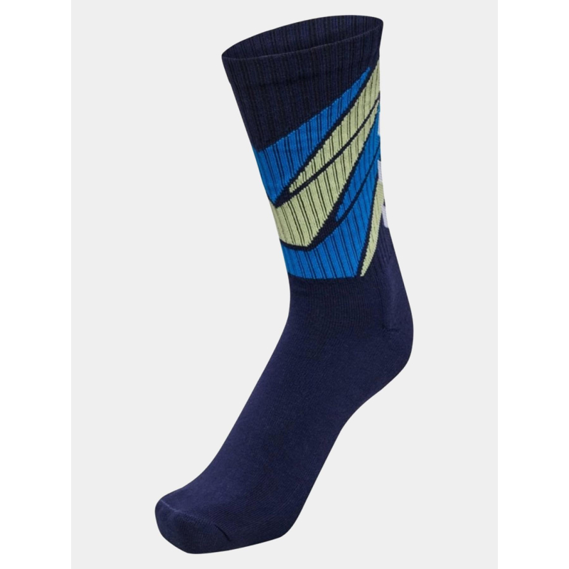 Paire de chaussettes de handball hmlgraphic bleu marine - Hummel