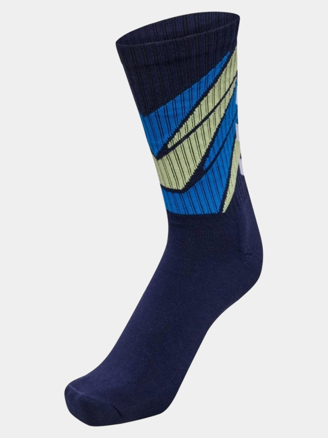 Paire de chaussettes de handball hmlgraphic bleu marine - Hummel