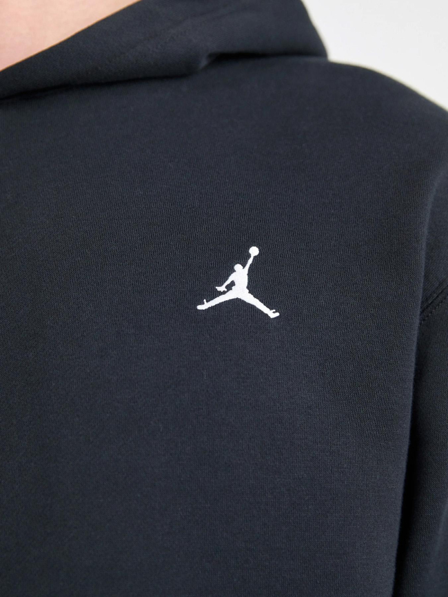 Sweat à capuche brooklyn logo jordan noir homme - Nike