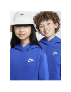 Sweat à capuche nsw club fleece bleu enfant - Nike