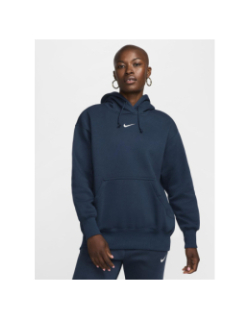 Sweat à capuche nsw phnx bleu marine femme - Nike