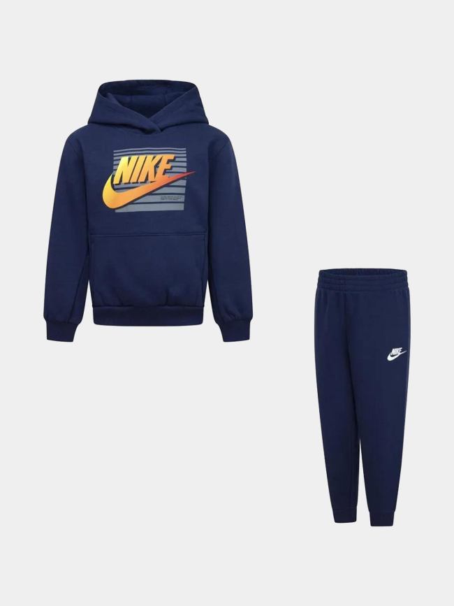 Ensemble de survêtement gradiant futura bleu marine enfant - Nike