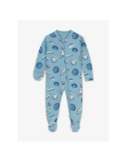 Grenouillère nkn footed coverall bleu bébé - Nike