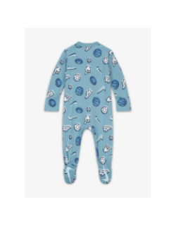 Grenouillère nkn footed coverall bleu bébé - Nike