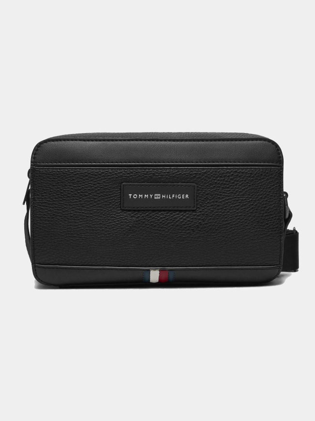 Sac reporter bandoulière th business texturé noir - Tommy Hilfiger