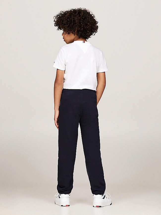 Jogging logo puff print bleu marine enfant - Tommy Hilfiger