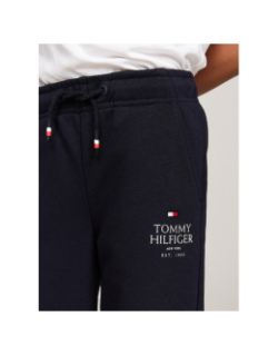 Jogging logo puff print bleu marine enfant - Tommy Hilfiger