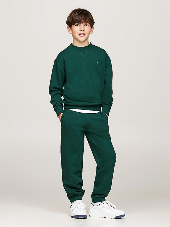 Jogging uni timeless vert enfant - Tommy Hilfiger