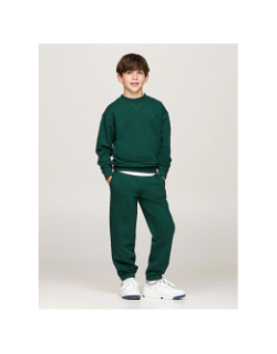 Jogging uni timeless vert enfant - Tommy Hilfiger