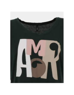 T-shirt isabelle vert femme - Only