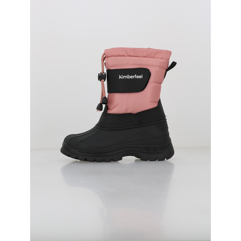 Bottes de neige beryl rose noir fille - Kimberfeel