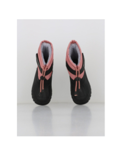 Bottes de neige beryl rose noir fille - Kimberfeel