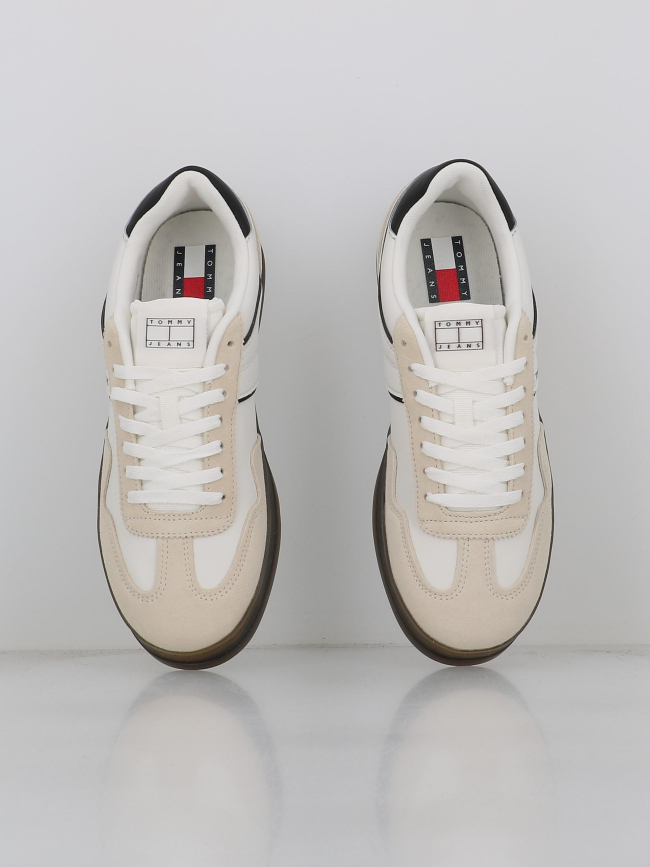 Baskets the greenwich blanc beige homme - Tommy Jeans